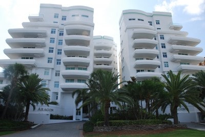 The Aragon luxury condominiums in Boca Raton