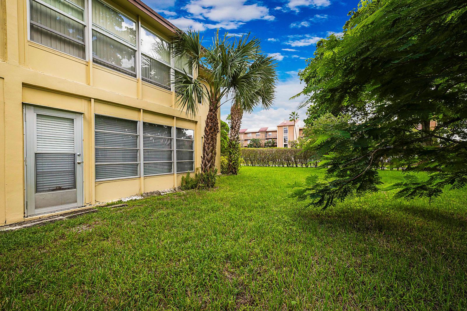 441 NW 76th Avenue #101, Margate, FL 33063 - garden view beside the building